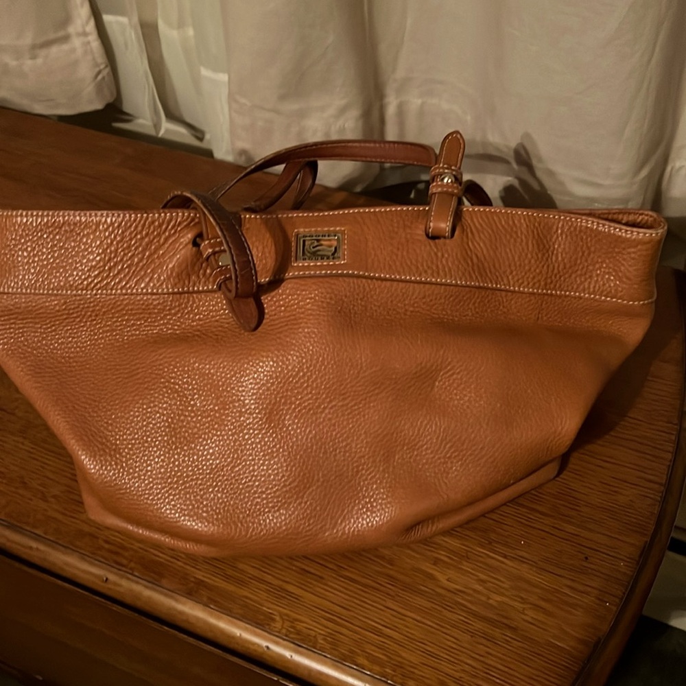 Dooney & Bourke Mustard Satchel.